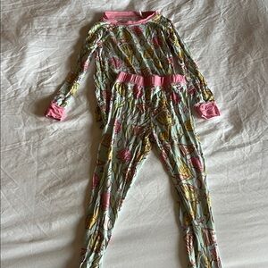Kids Ice Cream Print Pajamas